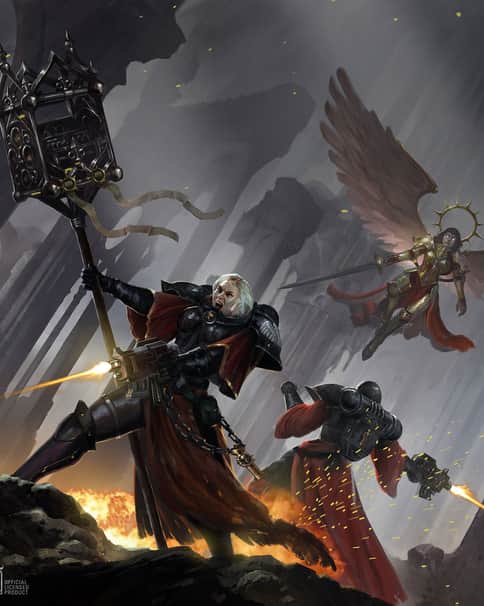 Adepta Sororitas by Kamila Szutenberg 