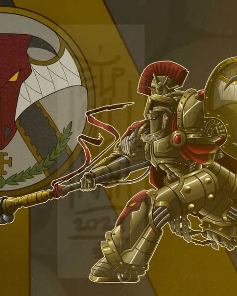 Chapter Master of the Minotaurs by Charles Bautista 