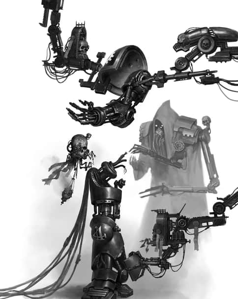 Iron Hands Bionics by Artur Nakhodkin 