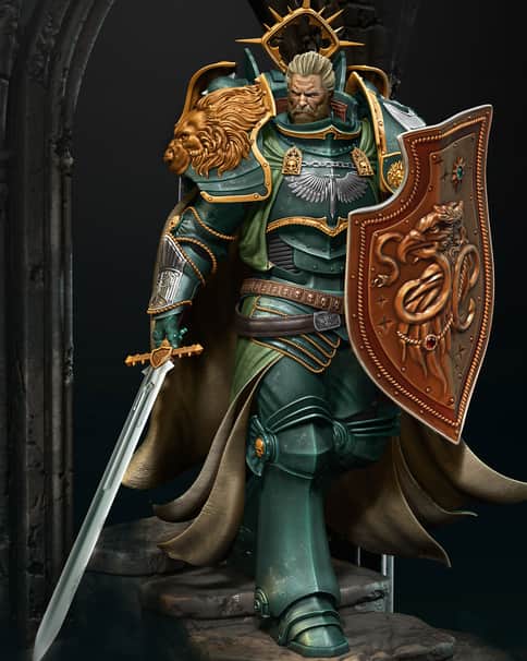 Lion El’Jonson by Ramiz Askerov 