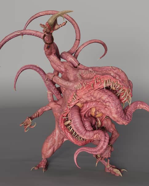 Pink Horror of Tzeentch by Víctor Castejón
