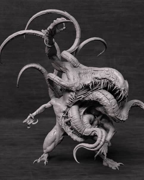 Pink Horror of Tzeentch by Víctor Castejón