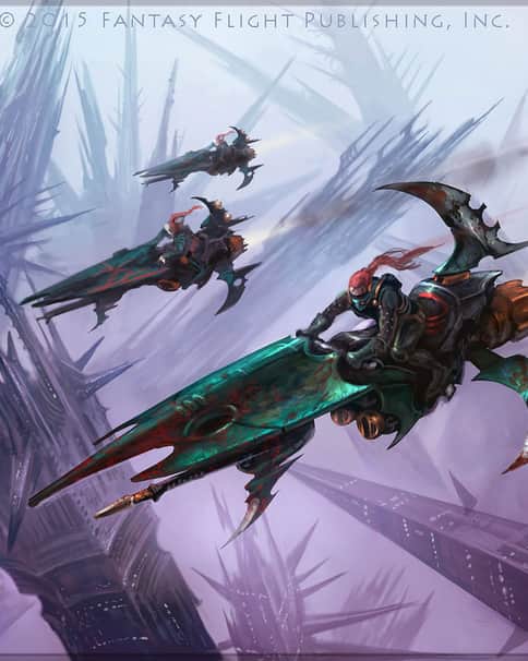 Drukhari Reavers by Mariusz Gandzel 