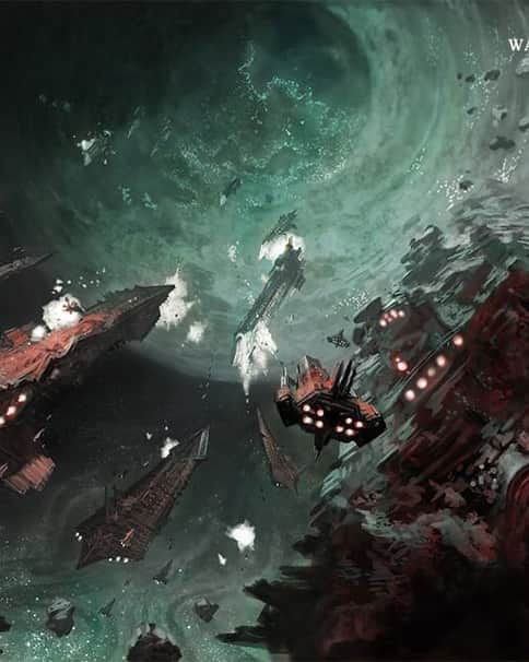 Space Battle by Phil Moss 