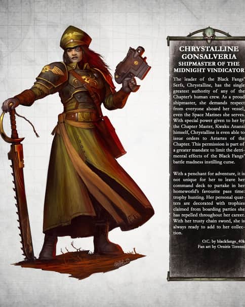 Astra Militarum Commissar by Orniris Terensi 