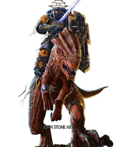 Grandmaster Razeal Stormfire by John Stone 