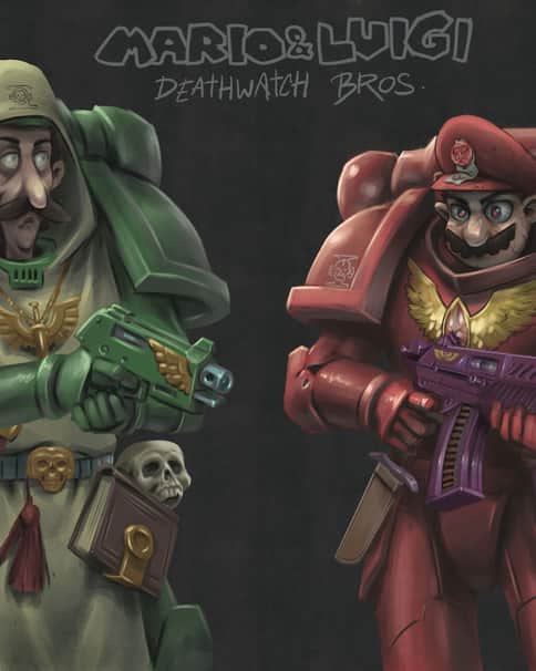 Mario and Luigi by Nadav Igra 
