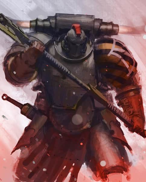 Thunder Warrior by Oscar Obando 