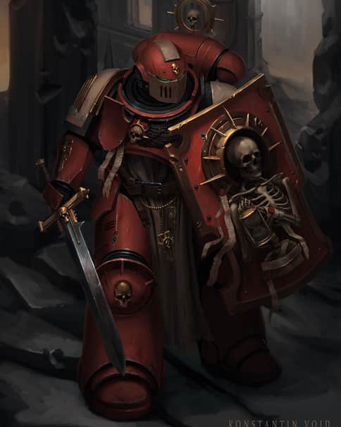 Blood Ravens Captain by Konstantin Void 
