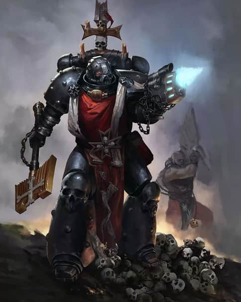 Chaplain Grimaldus by Igor Sid 