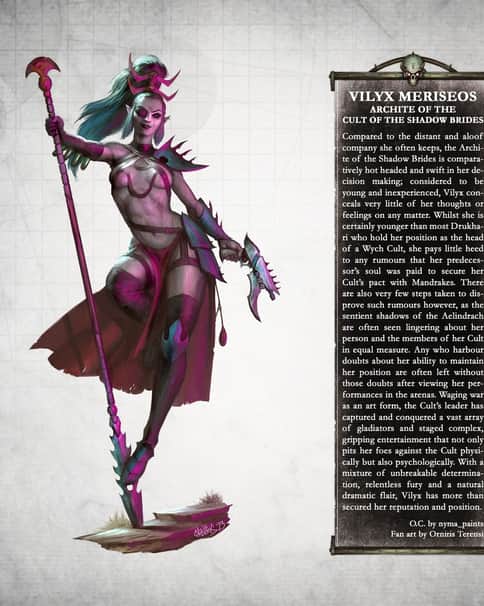 Vilyx Meriseos, Drukhari by Orniris Terensi 