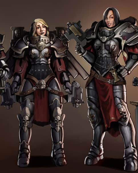 Girls Play Battle Sisters by Anatoly Prel