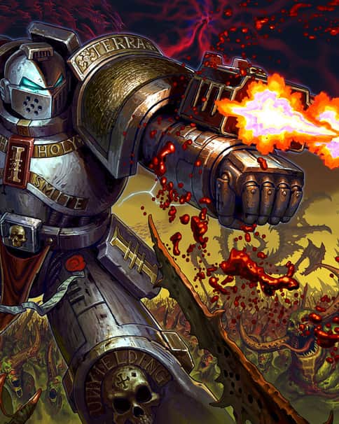 Grey Knight vs Chaos by William Liu 