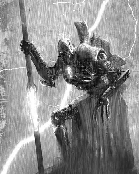 Necron Lord by Harri Tusa 