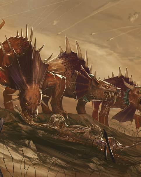 Ravenous Flesh Hounds by Dimitri Bielak