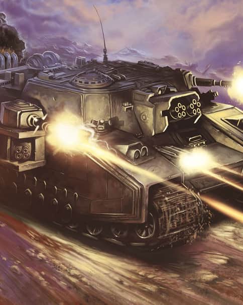 Stormlord Super Heavy Tank by Dimitri Bielak