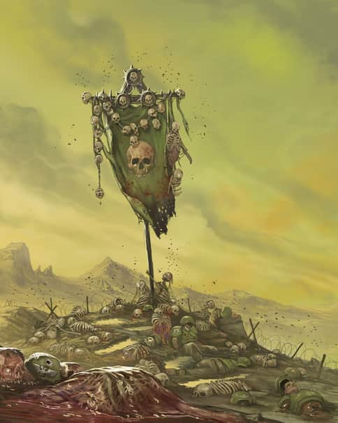 The Plague Father’s Banner by Dimitri Bielak