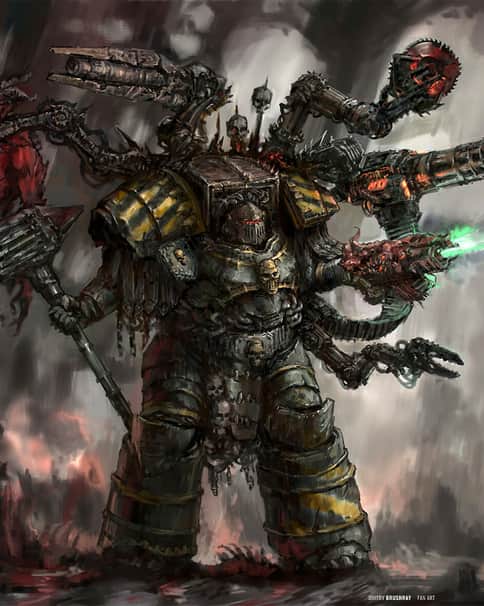 Warpsmith Ogdromok by Dmitry Brushray 
