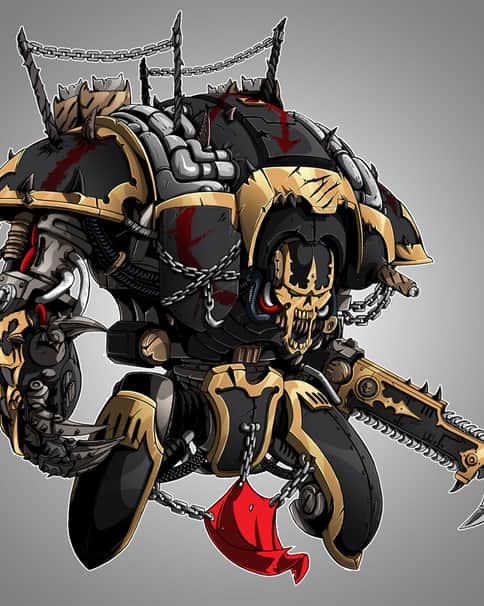 Chaos Knight by Jukka Rasmass 