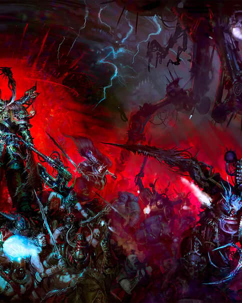Chaos Space Marines by Lewis Jones 
