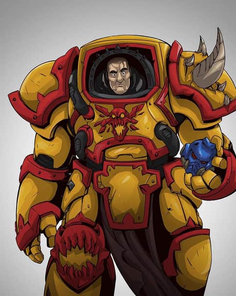 Chapter Master Valrak by Jukka Rasmass 
