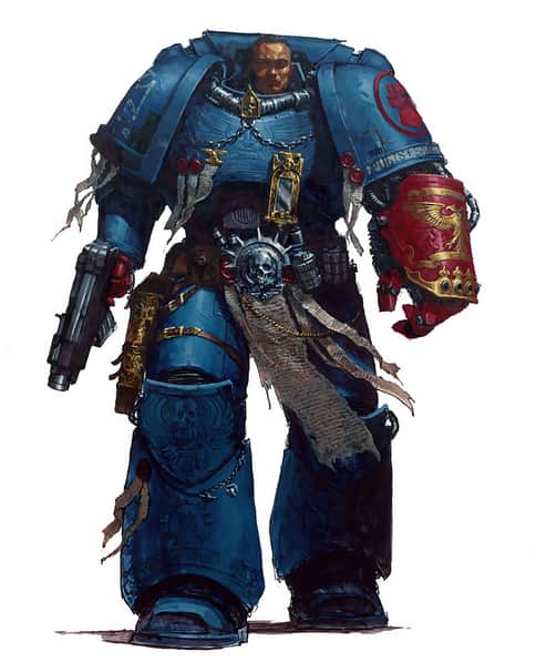 Crimson Fists by Karl Kopinski 