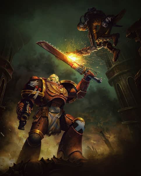 Cultist vs Blood Angel by Atilgan Asikuzun 