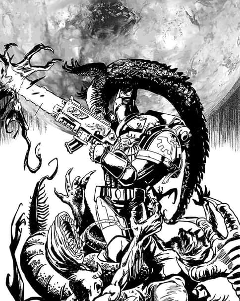Dark Angel vs Chaos by Brian Williamson