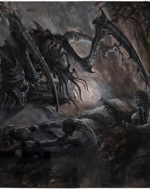 Dark Battle by Karl Kopinski 