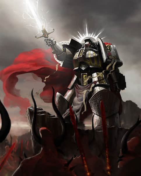 Grey Knight by Luc de Haan 