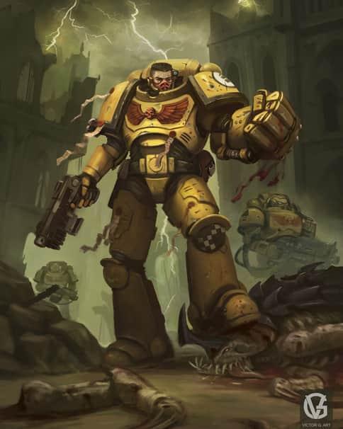 Imperial Fists by Victor G. Art 