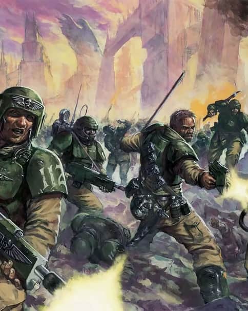 Imperial Guard by Karl Kopinski 