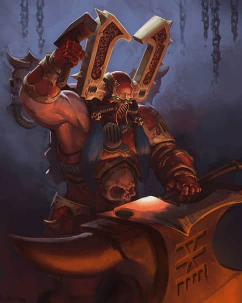 Kharn the Betrayer by Adam Barker 