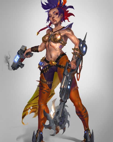 Necromunda Ganger by Margo Zakharova 