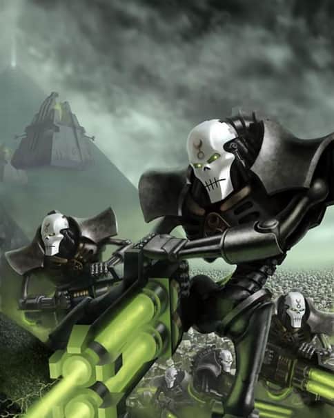 Necrons by Philip Sibbering 