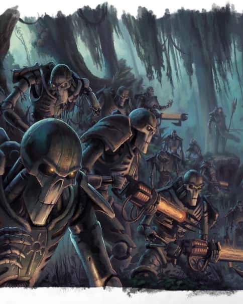 Necrons by Jeff Porter 
