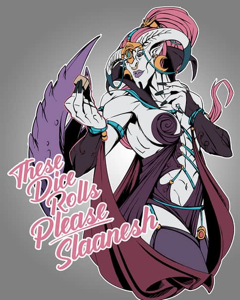 Slaanesh by Jukka Rasmass 