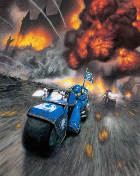 Ultramarine Bike by Richard Wright 