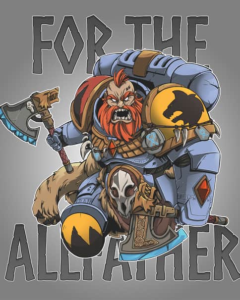 Space Wolves by Jukka Rasmass 