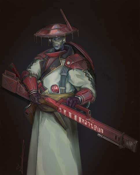 T’au Mercenary by Nictanova 