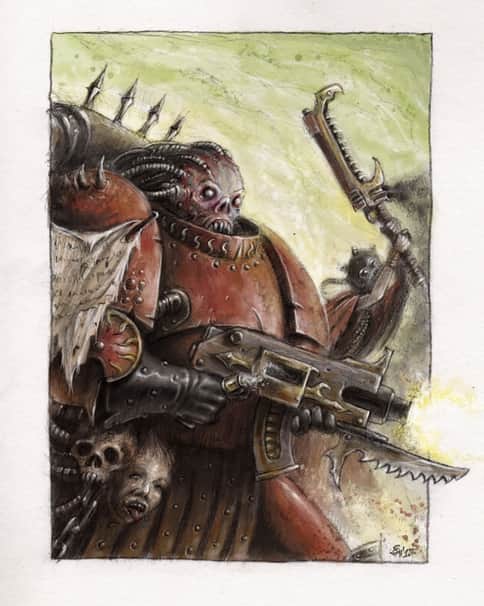 Traitor Marine by Christian Schwager 