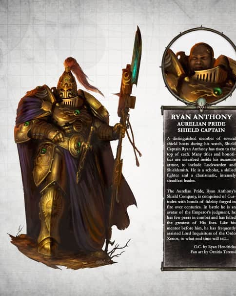 Adeptus Custodes by Orniris Terensi 