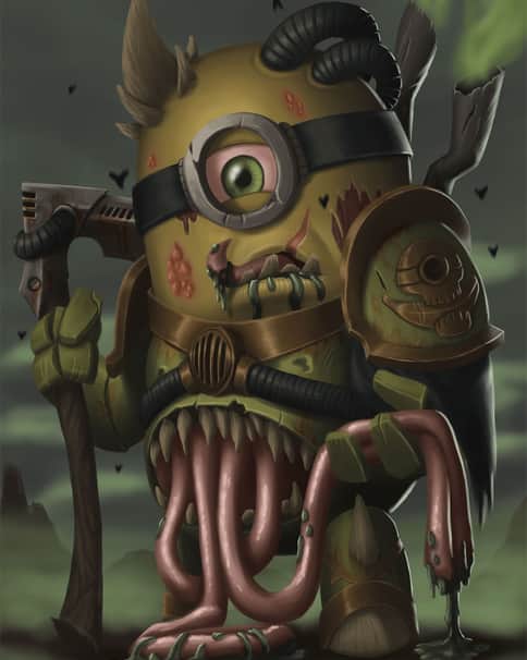 Death Minion of Nurgle by Bartłomiej Vetinari 