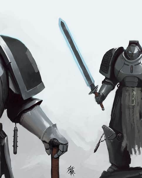 Grey Knights by Marat Tazhitdinov 