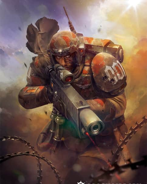 Kasrkin by Marc Lee 