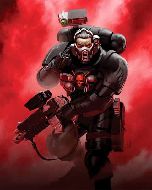 Raven Guard Incursor by Neil Roberts 
