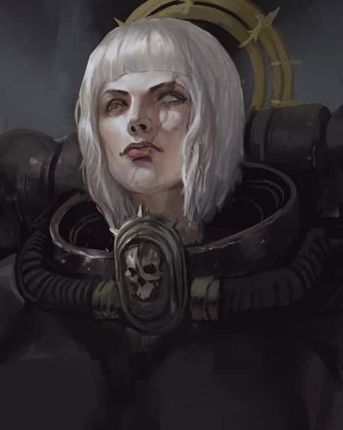Sister of Battle Canoness by Alexander Korepov 
