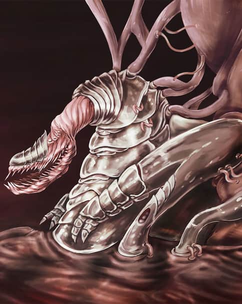 Tyranid Norn Queen by Eliphusz 