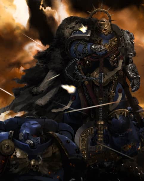 Ultramarines Honour Guard by Daniel Irwin Ultramarines Honour Guard by Daniel Irwin