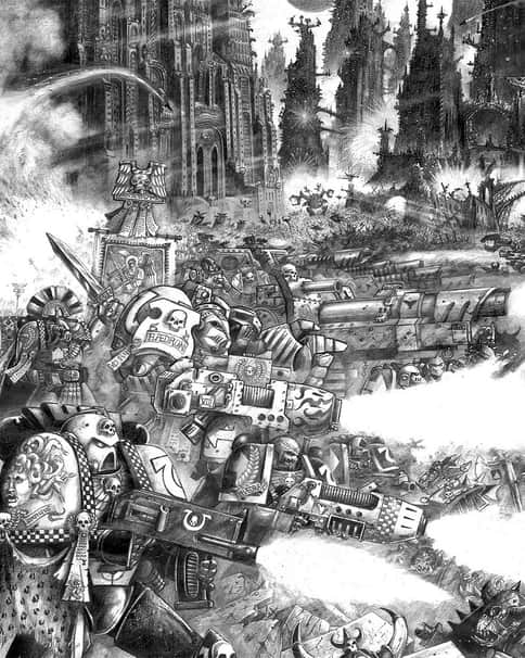 Ultramarines by John Blanche